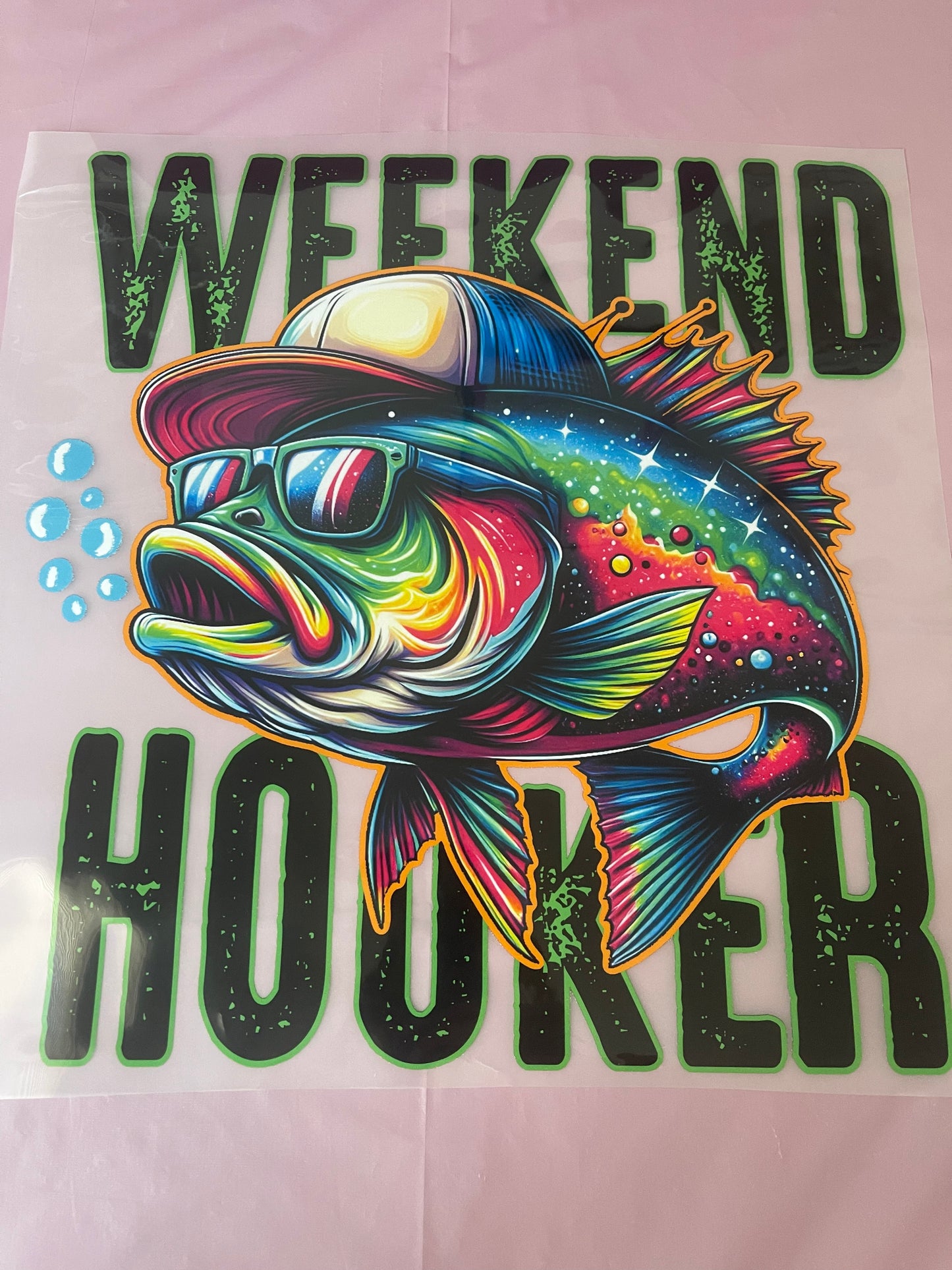 Weekend Hooker-Dtf T-shirt Design