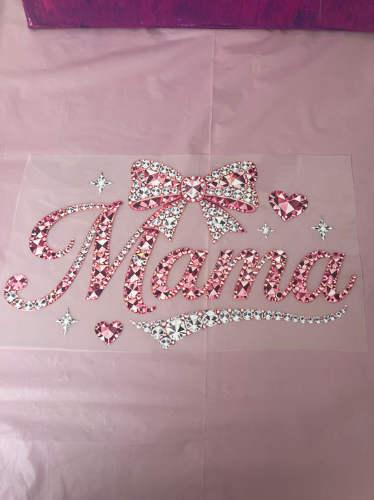 Mama Bling-Dtf T-shirt Design