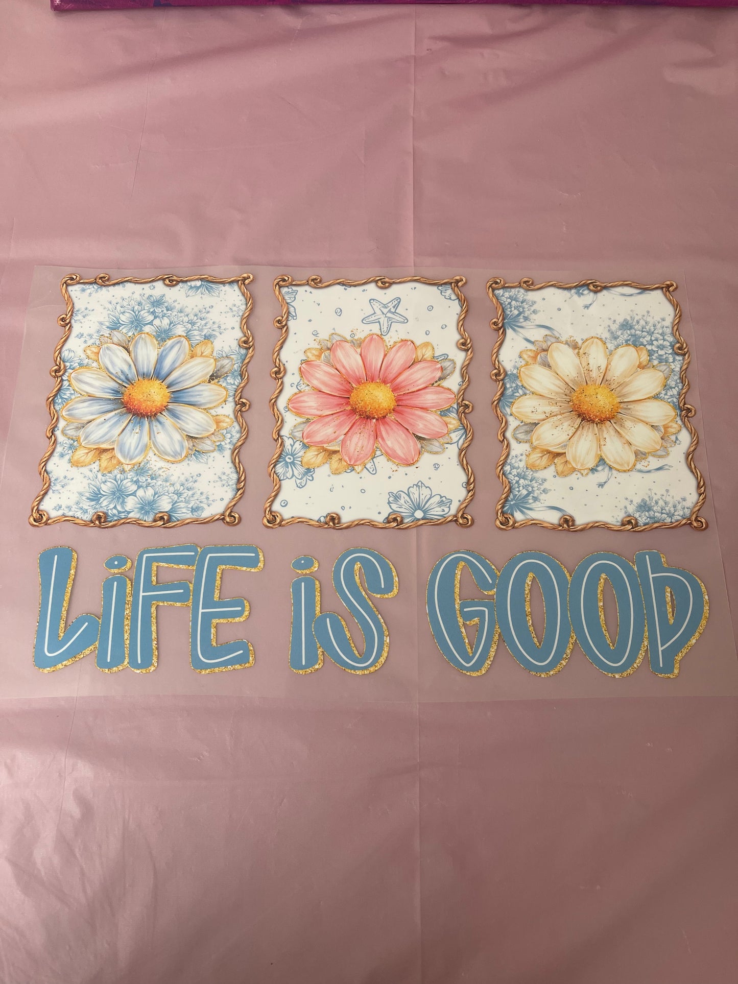 Life is Good-Dtf T-shirt Design