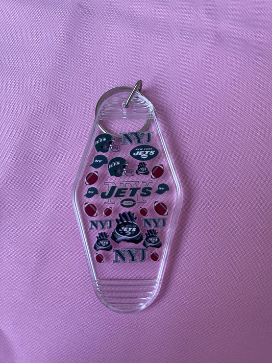 #130 NYJ~~Keychain