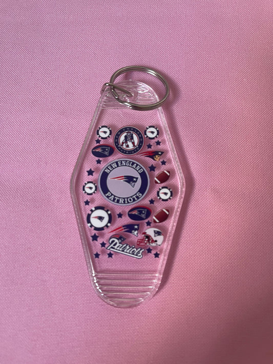 #149 New England~~Keychain