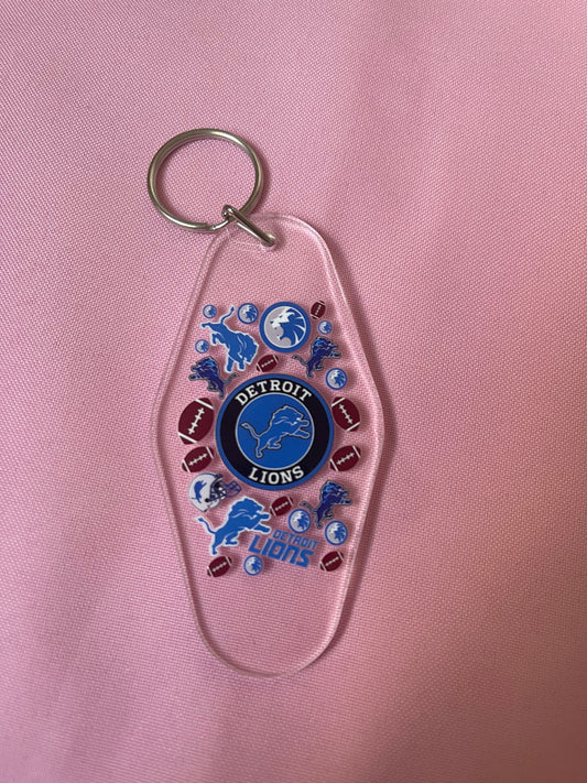 #152 Detroit~~Keychain