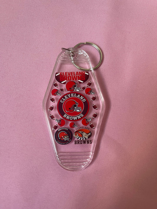 #155 Cleveland~~Keychain