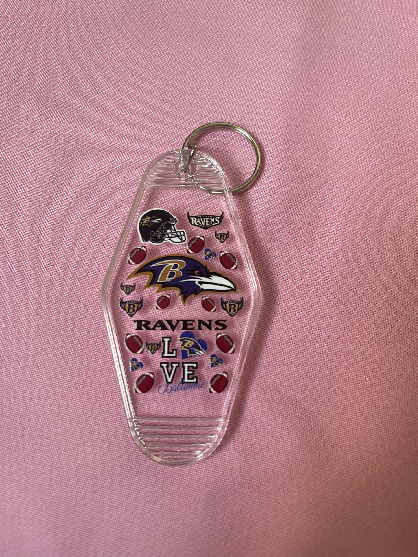 #156 Baltimore~~Keychain