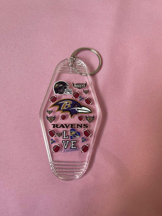 #156 Baltimore~~Keychain