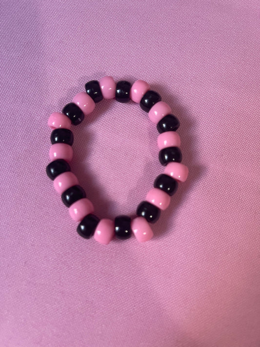 #1 pink & black~~Amari’s Bracelets