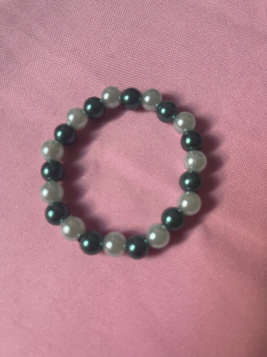 #13 Light Blue & Emerald Green~~Amari’s Bracelets