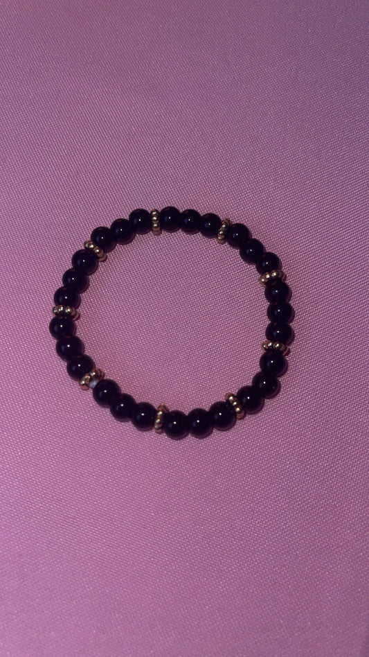 #225 Black & Gold~~Bracelet