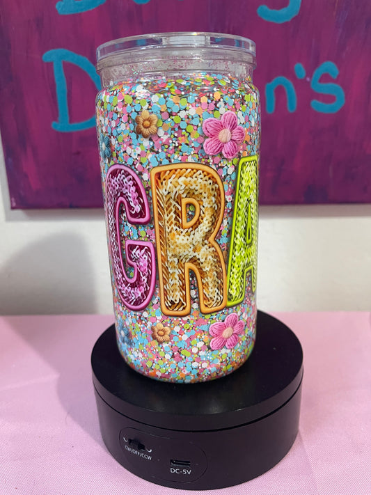 Grandma - 16oz Snow Globe Cup