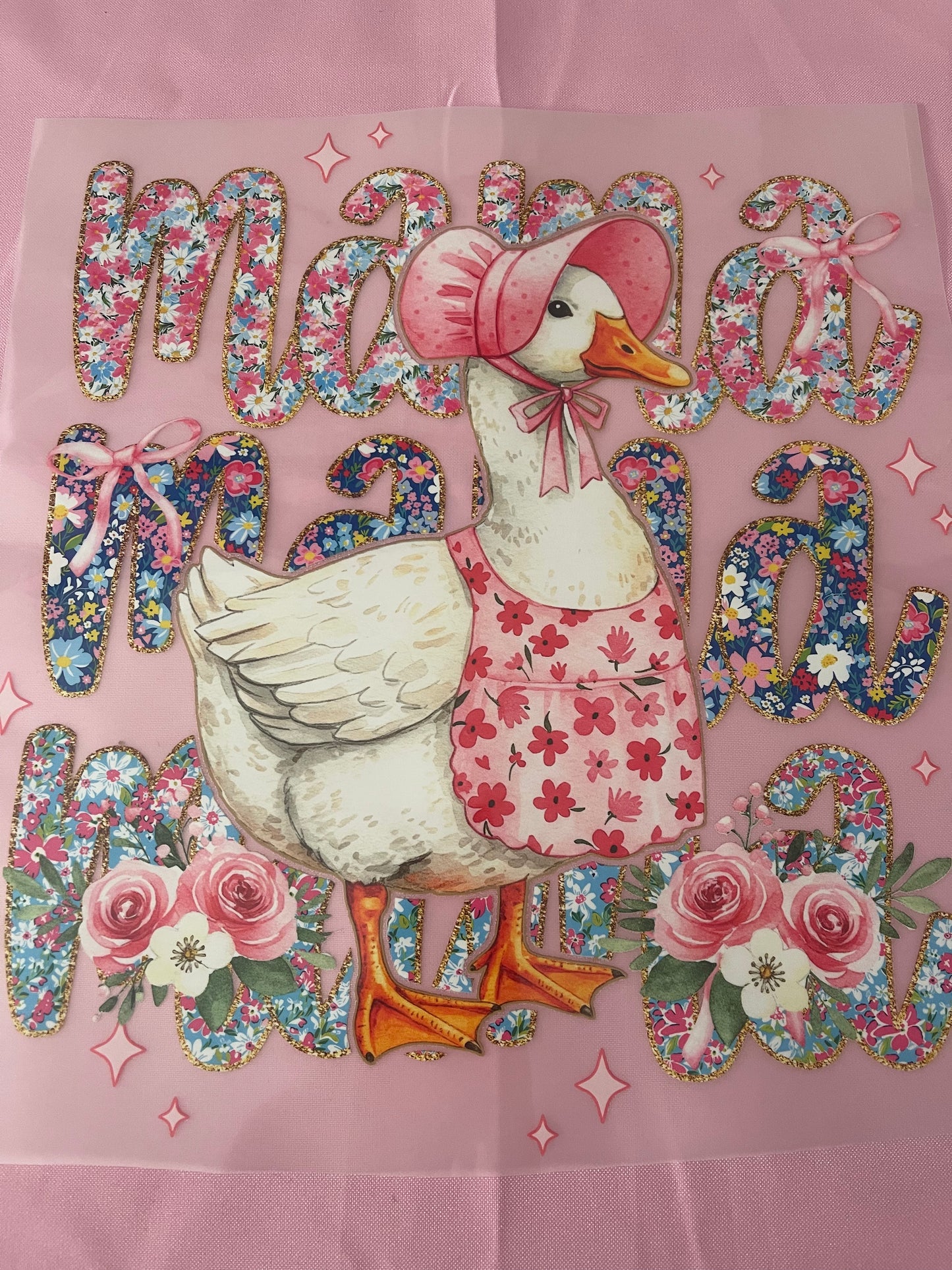 Mama Goose-Dtf T-shirt Design