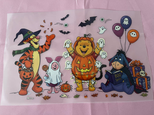 Bear Friends Halloween-DTF Tshirt Design
