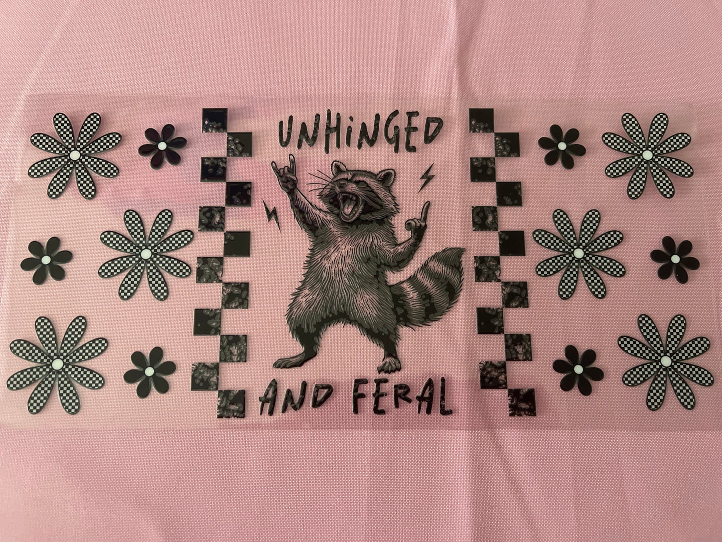 #154 Unhinged and Feral-16oz Uv Cup Wrap