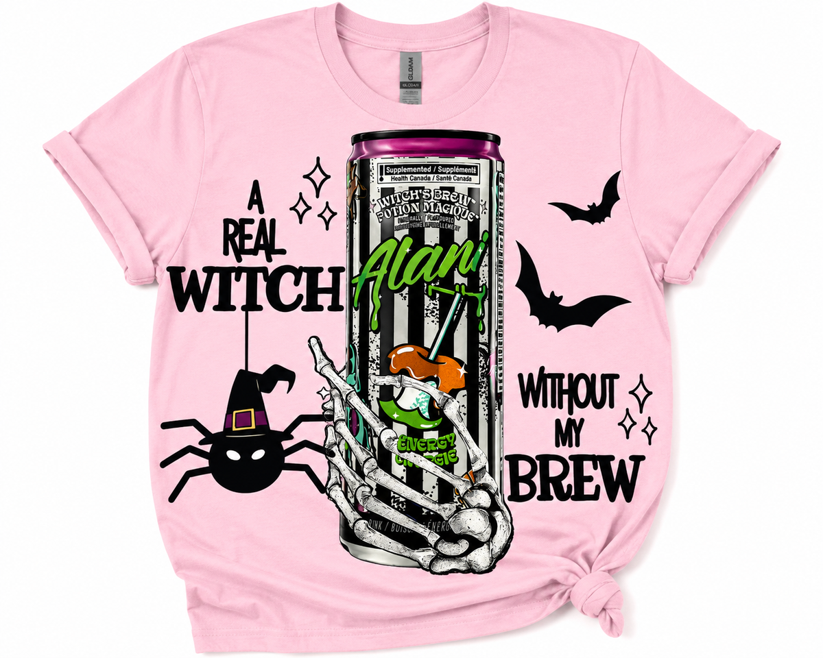 A Real Witch-DTF Tshirt Design