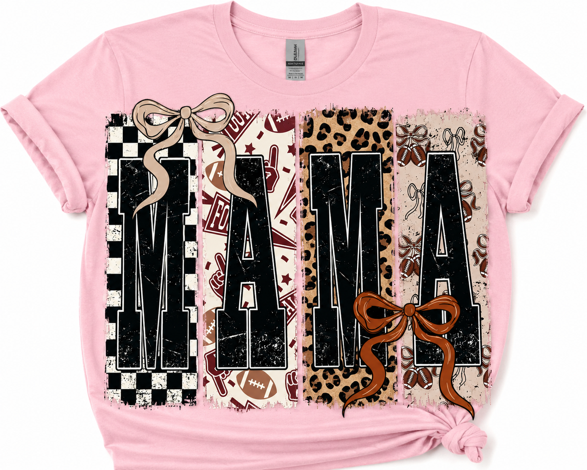 Mama Football-DTF Tshirt Design