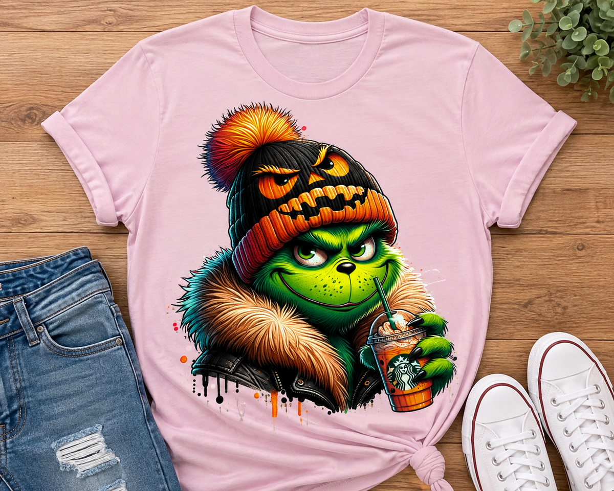 Green Guy Halloween-DTF Tshirt Design