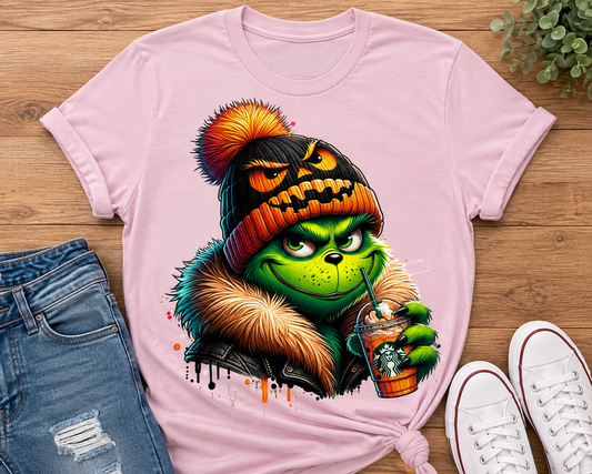 Green Guy Halloween-DTF Tshirt Design