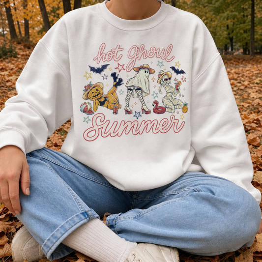 Hot Ghoul Summer-DTF Tshirt Design