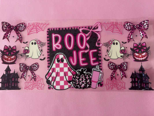 #169 Pink Booker-16oz UV Cup Wrap
