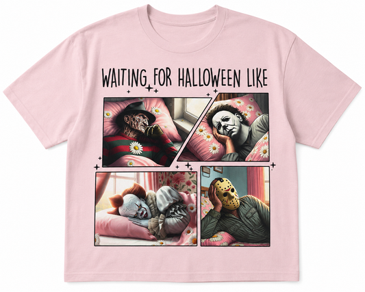 Waiting For Halloween Like-Dtf T-shirt Design