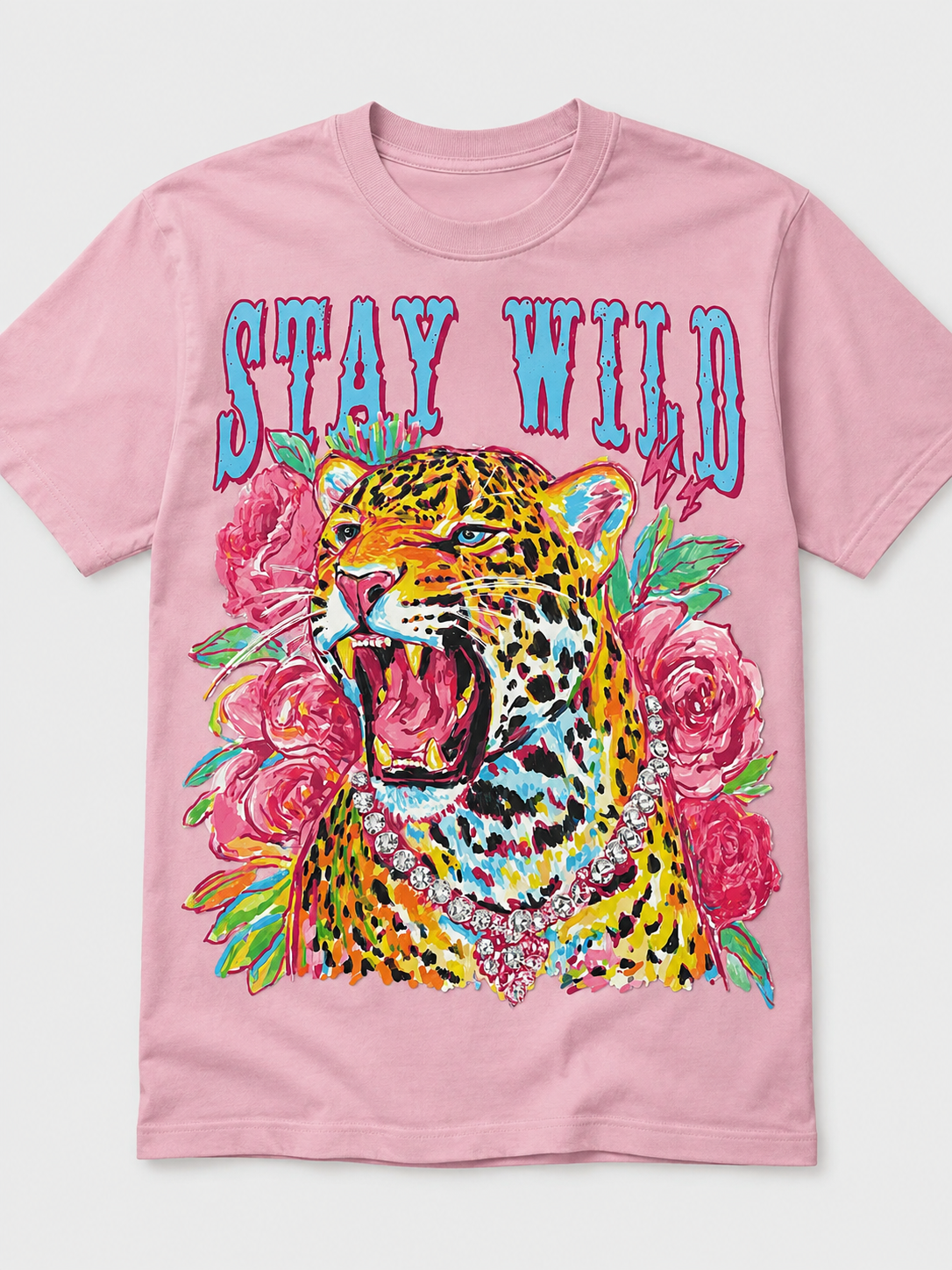 Stay Wild-Dtf T-shirt Design