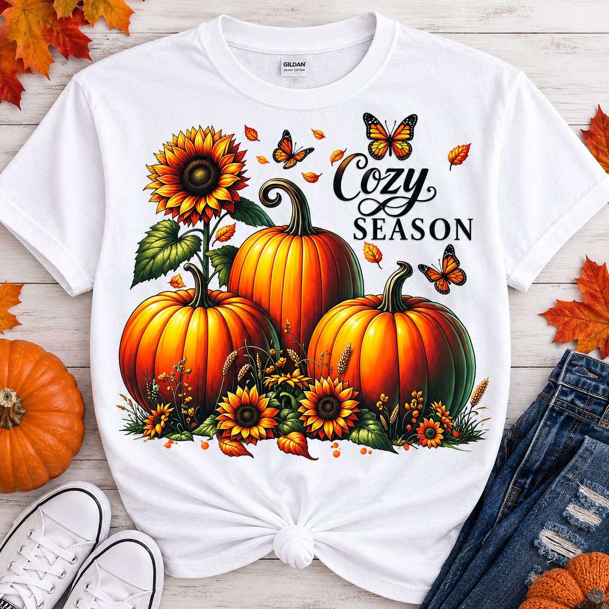 Cozy Season-Dtf Tshirt Design