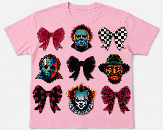 Neon Creepy Friends-Dtf T-shirt Design