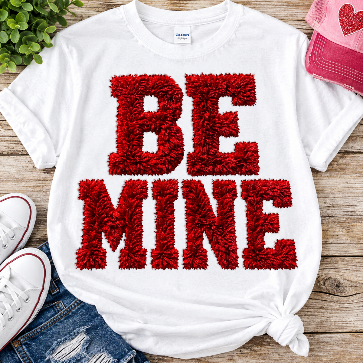 Be Mine-Dtf T-shirt Design