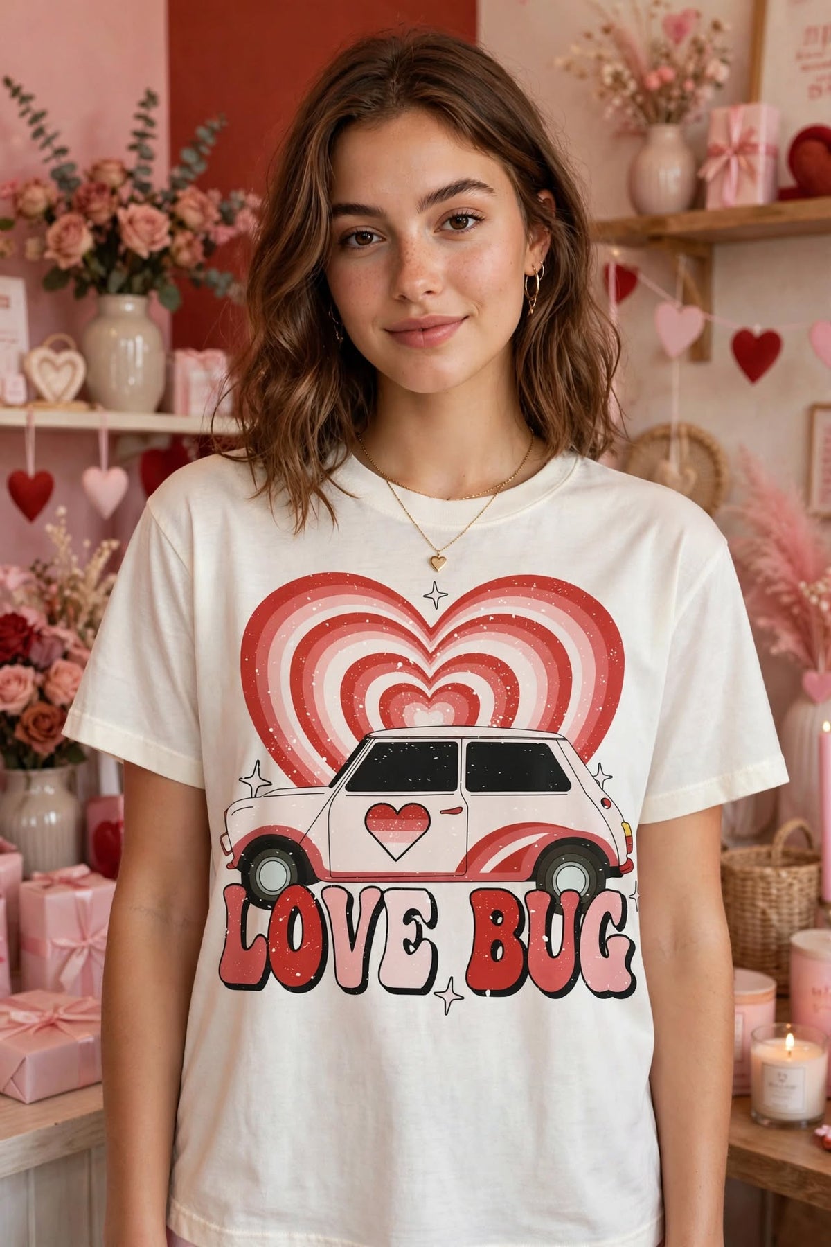 Love Bug-Dtf t-shirt Design