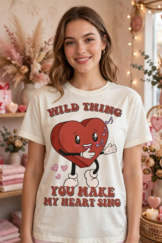 Wild Thing-Dtf T-shirt Design