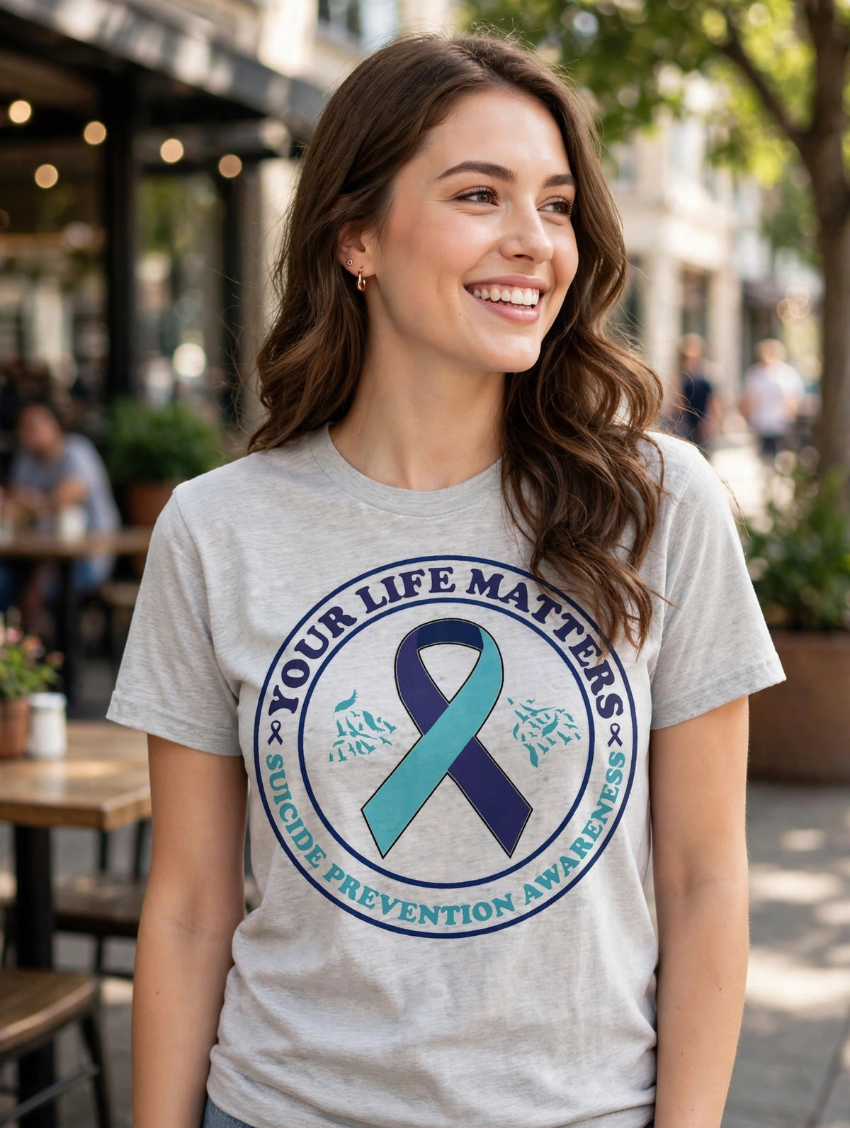 Your life Matters Suicide Awareness-Dtf T-shirt Design