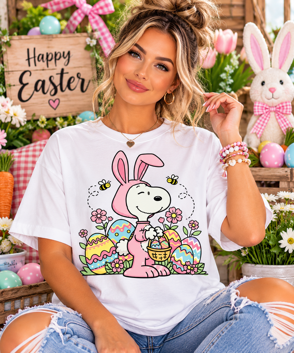 Easter Snoop-Dtf T-shirt Design