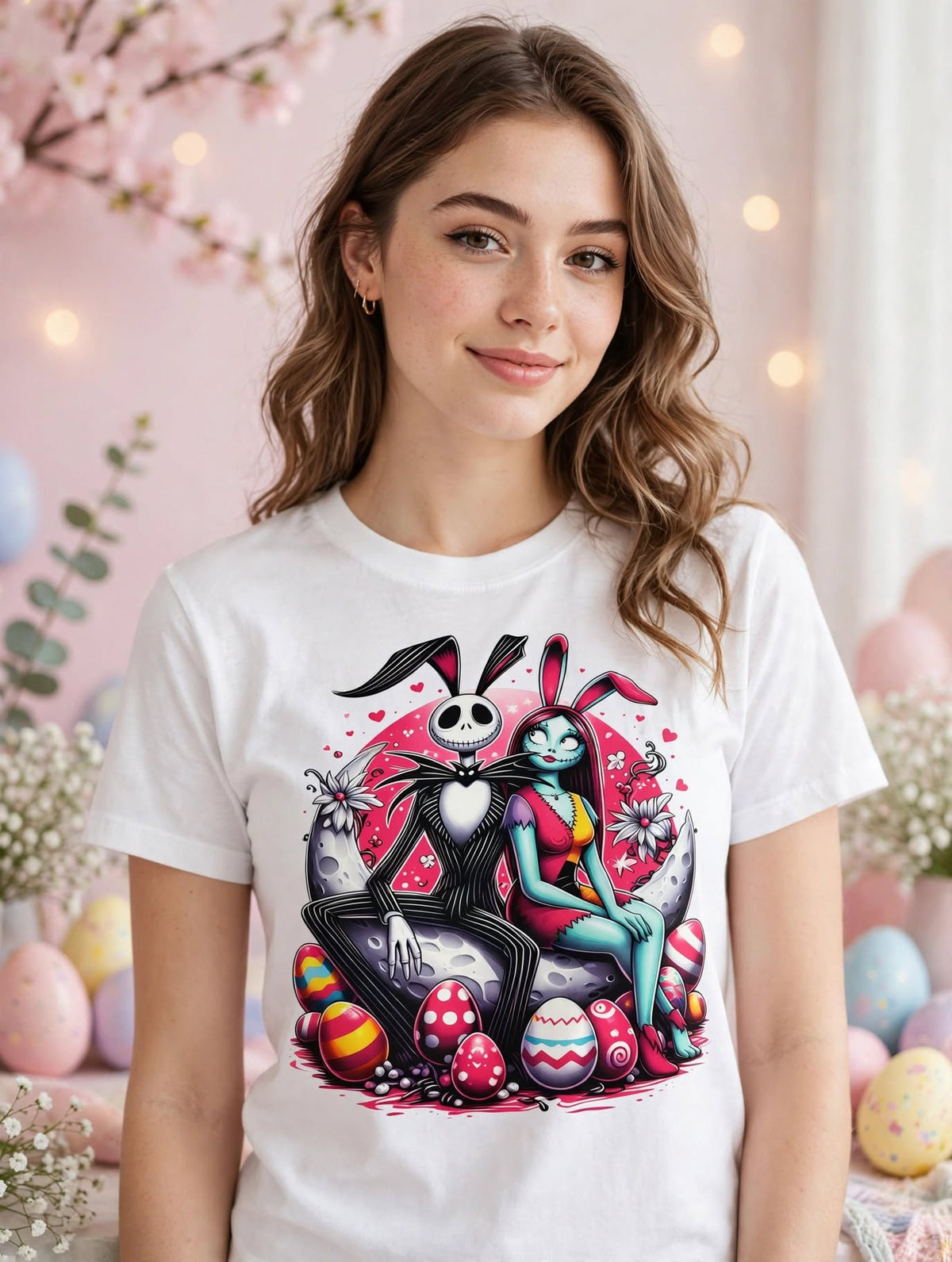 Skelly Easter-Dtf T-shirt Design