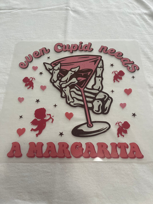 Even Cupid Needs a Margarita-Dtf t-shirt Design