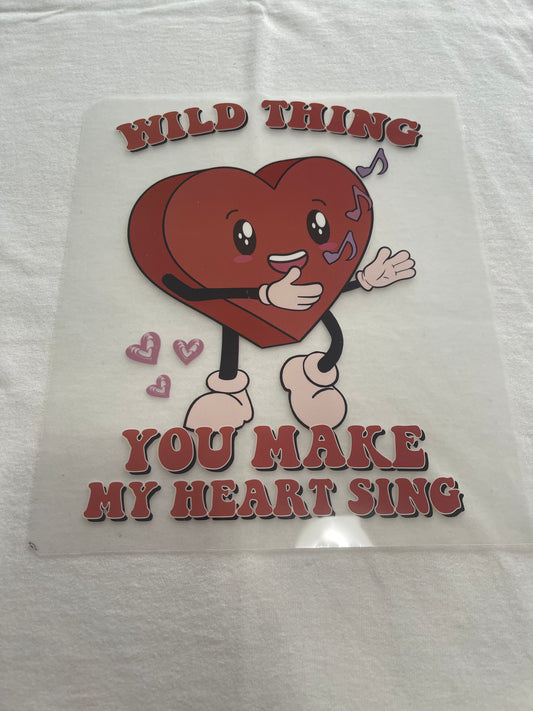 Wild Thing-Dtf T-shirt Design