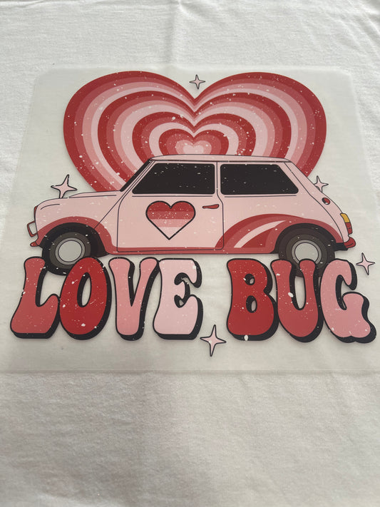 Love Bug-Dtf t-shirt Design