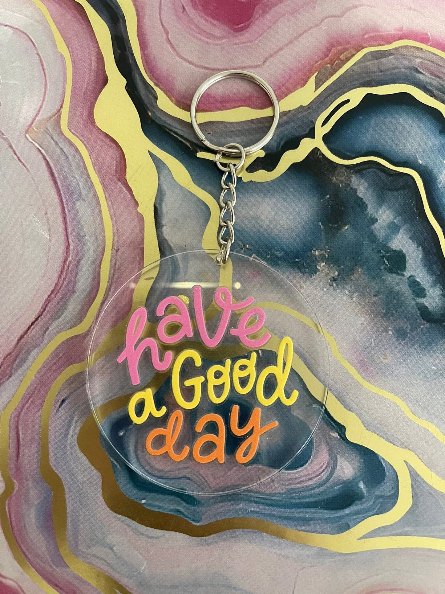 #48 Have a Good Day~~Keychain