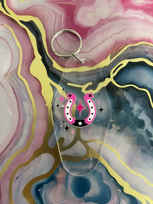 #54 Lucky Horseshoe~~Keychain