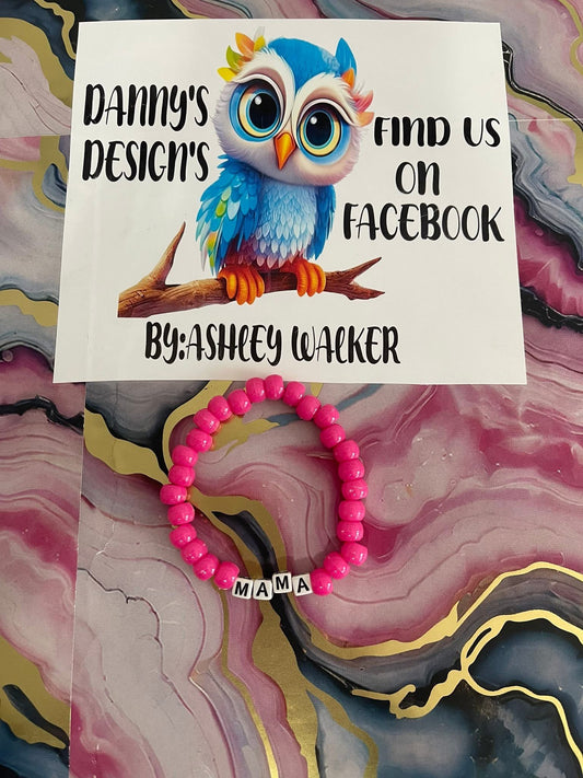 #154 Hot Pink Mama~~Bracelet