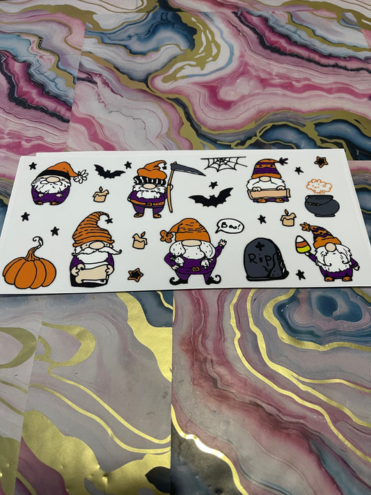 #35 Scary Gnome~~UV DTF CUP WRAP