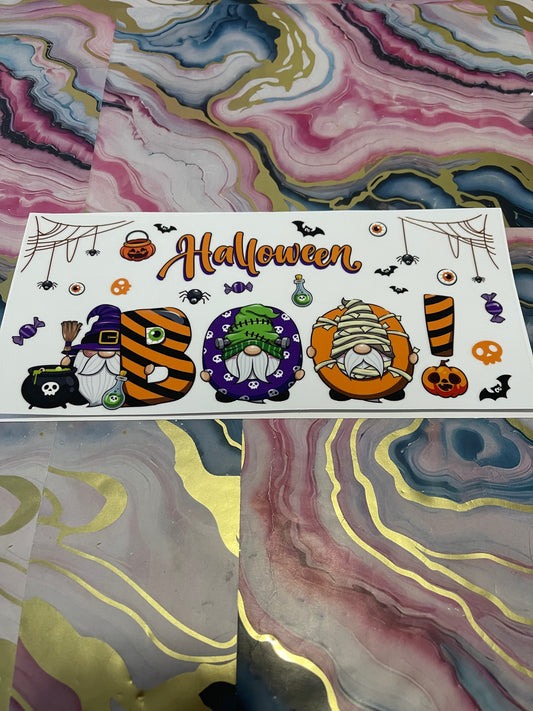 #34 Boo Halloween~~UV DTF CUP WRAP