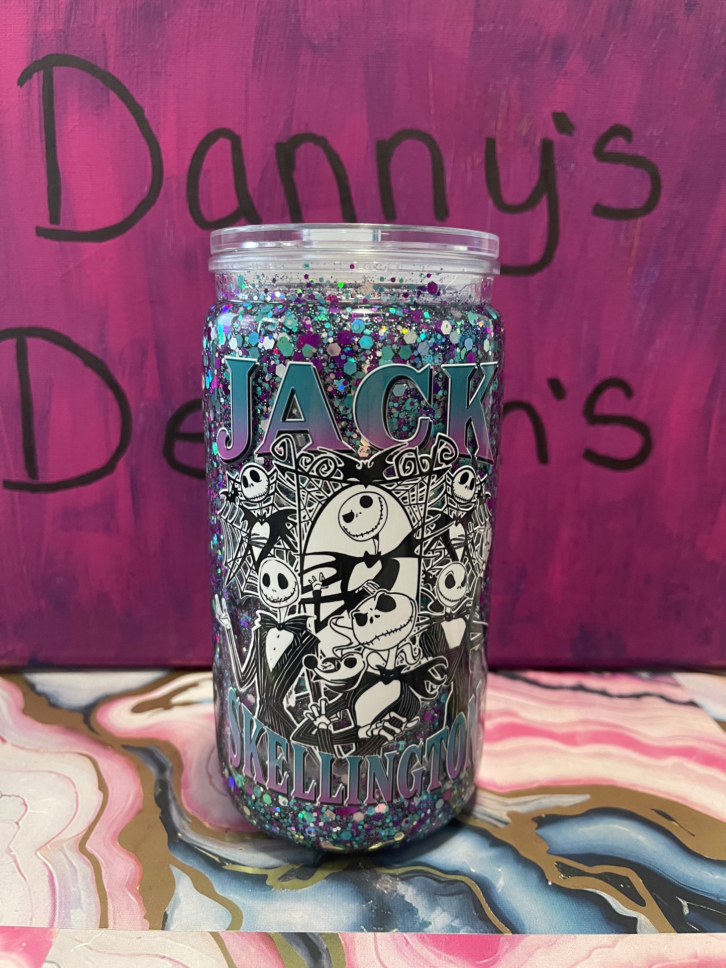 Jackie Boy - 16oz Snow Globe Cup
