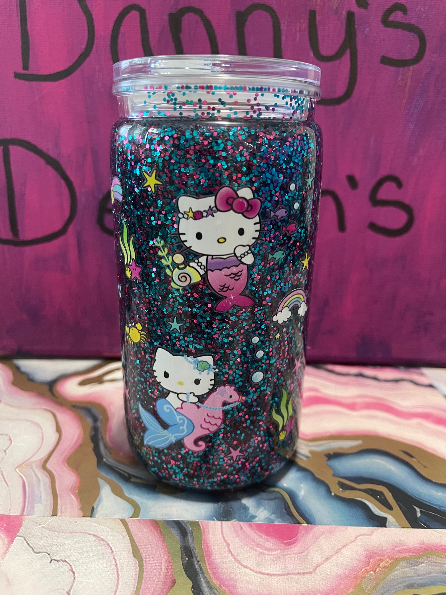 HK Under The Sea - 16oz Snow Globe Cup