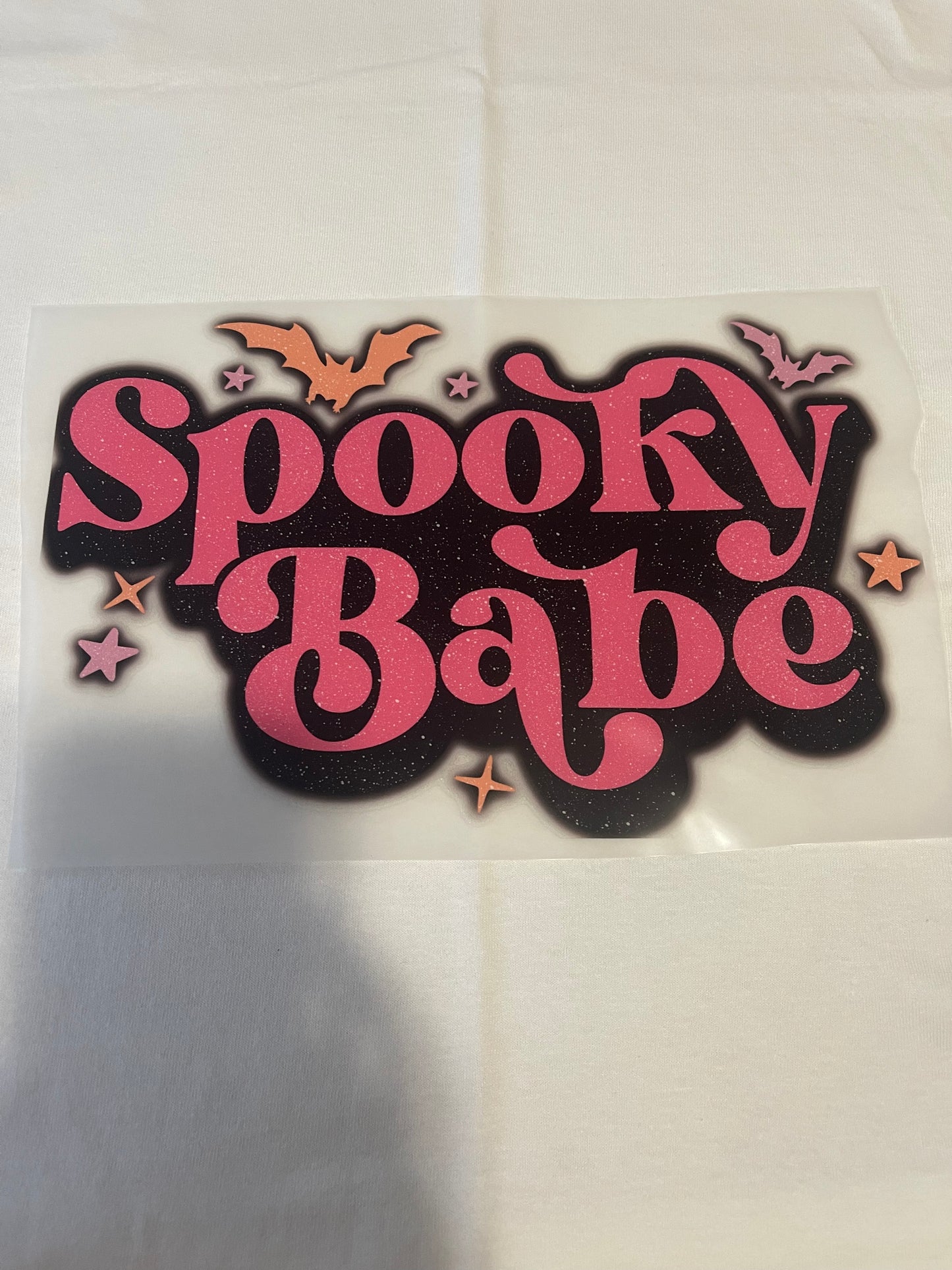 Spooky Babe-Dtf T-shirt Design