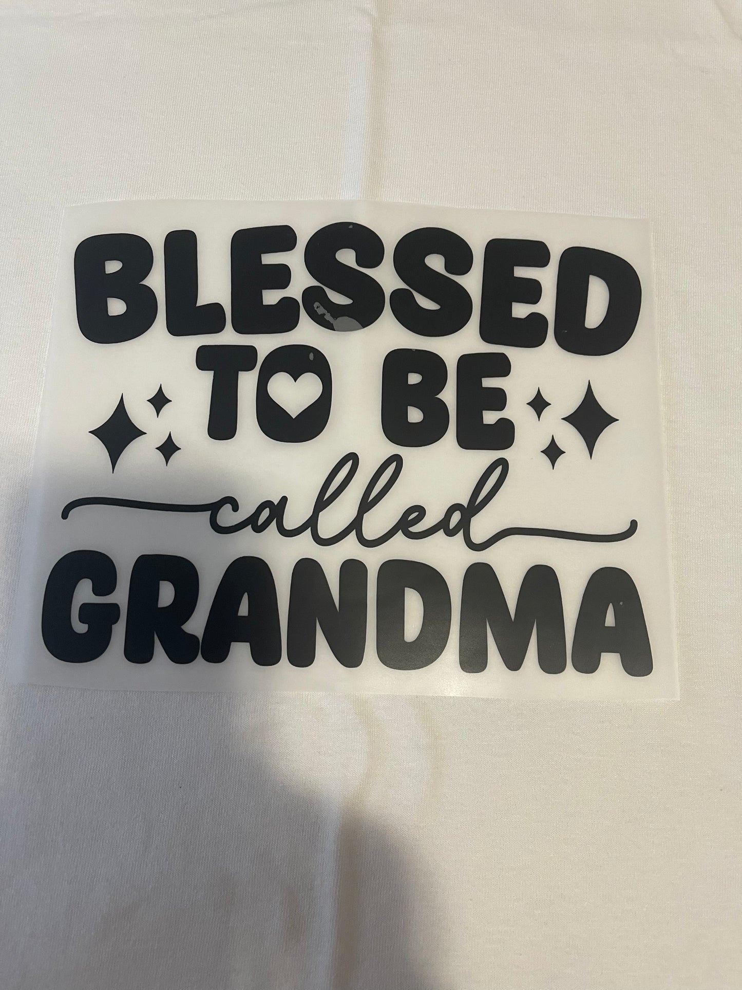 Blessed To Be Called Grandma-Dtf T-shirt Design