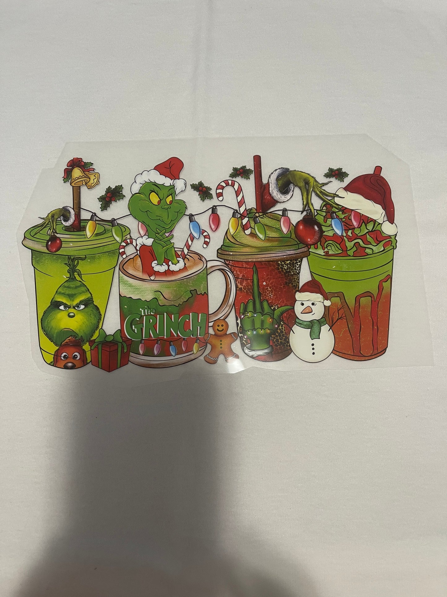 Green Guy Coffee-Dtf T-shirt Design