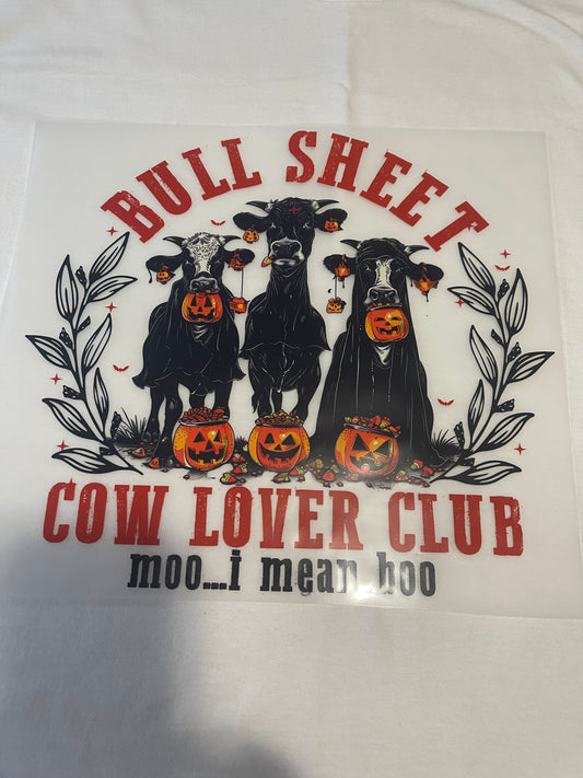 Bull Sheet Cow-Dtf T-shirt Design