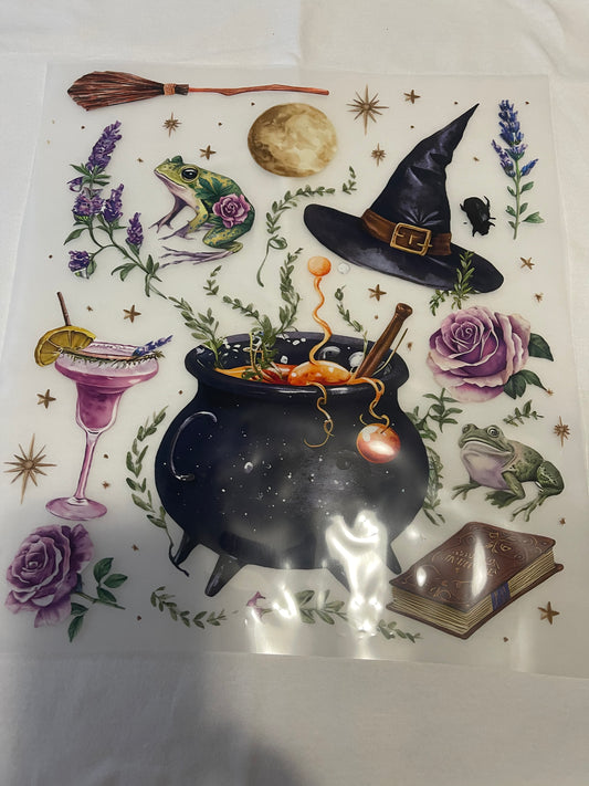 All Things Witchy-Dtf T-shirt Design