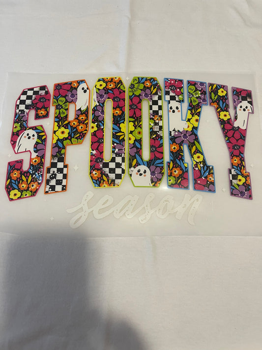 Retro Spooky-Dtf T-shirt Design