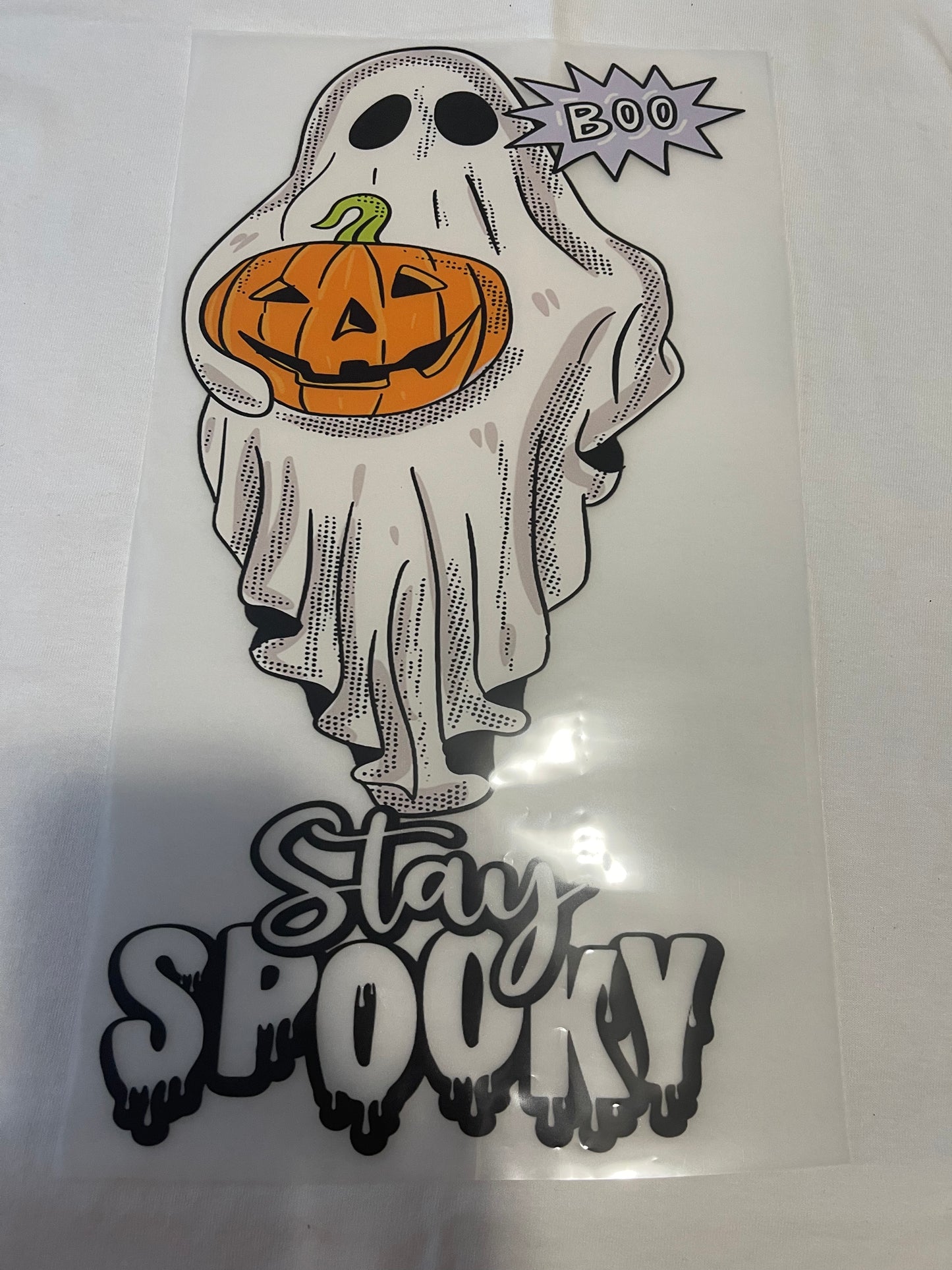 Boo Stay Spooky-Dtf T-shirt Design