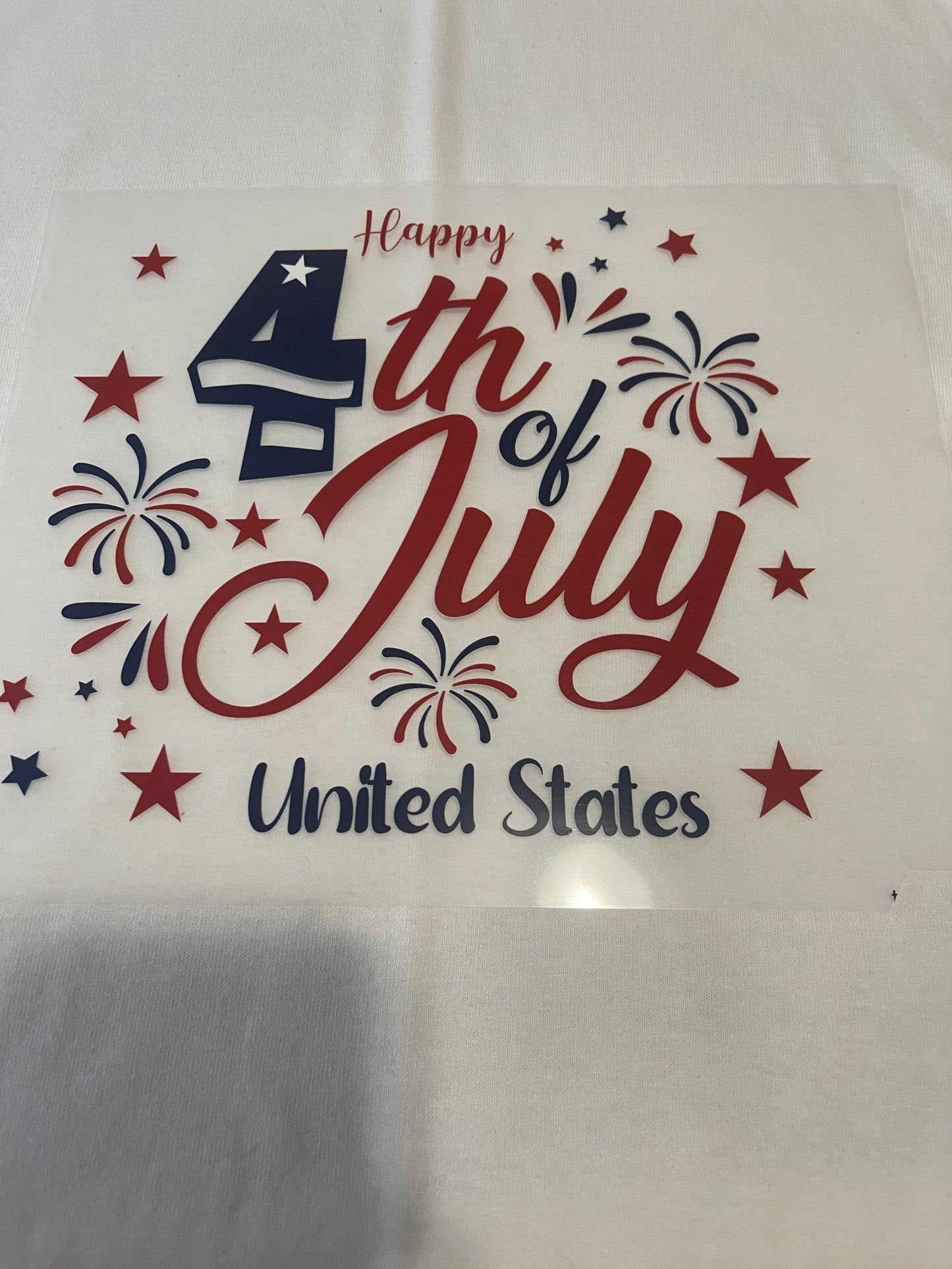 Happy 4th-Dtf T-shirt Design